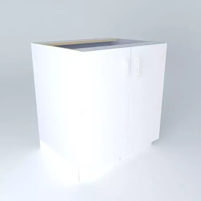 S2D0FDHC cabinet Free 3D model