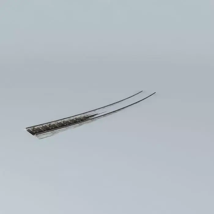 Eco Rail SnowTrack Curve Old Steam Days Free 3D model