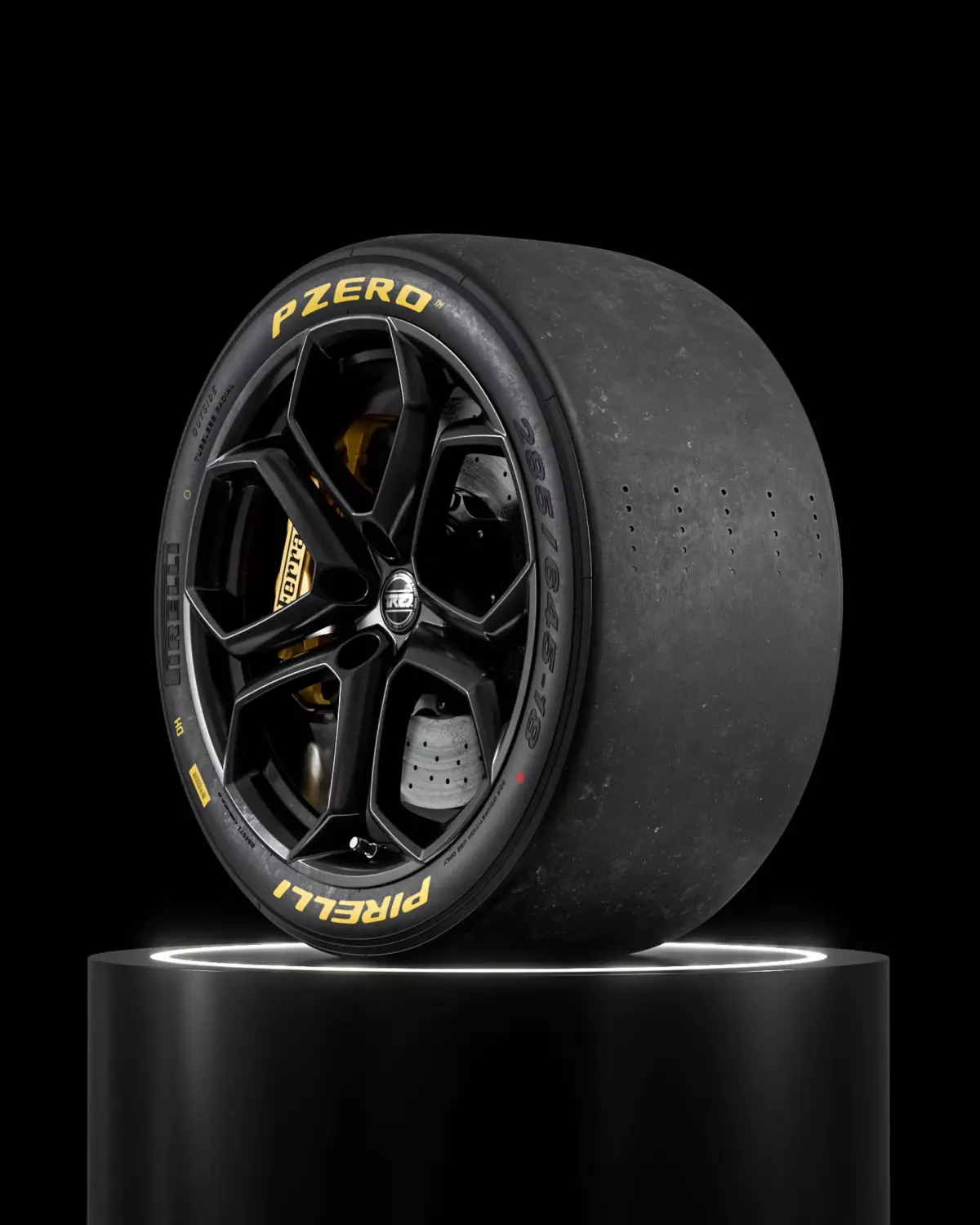 Pirelli DH Slick Circuit 285 645 R18 3D model