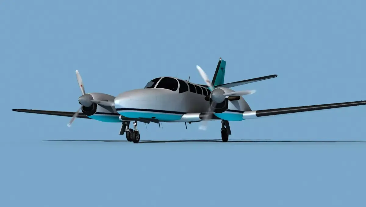 Cessna F406 Caravan II V07 3D model
