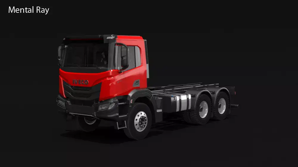 Iveco Stralis X-WAY 6x4 3D model