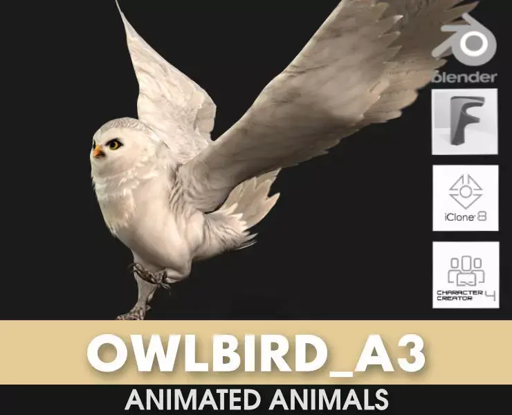 OwlBird A3 3D model