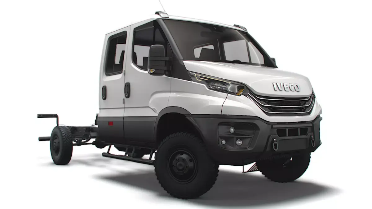 Iveco Daily Doka 4x4 2023 3D model