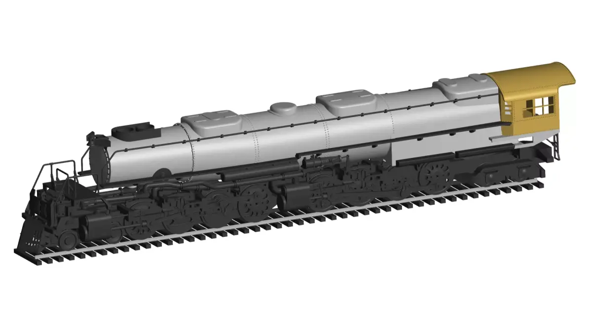   locomotive  3D model purchase