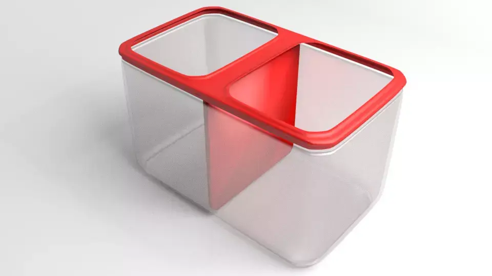 Aquarium - Betta Tank 3D model