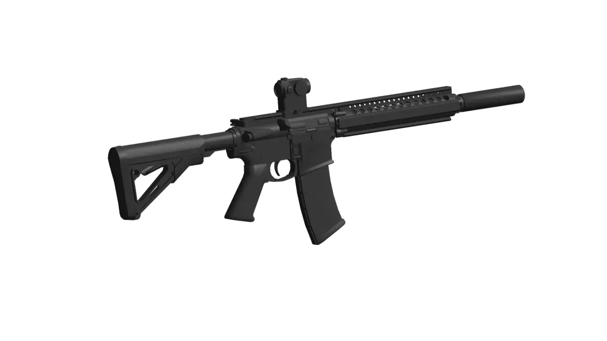 DD MK18 3D model
