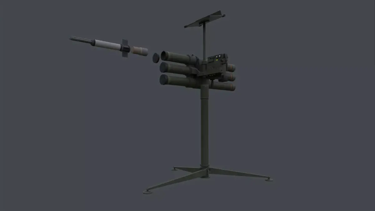 Starstreak Stan Low-poly 3D model