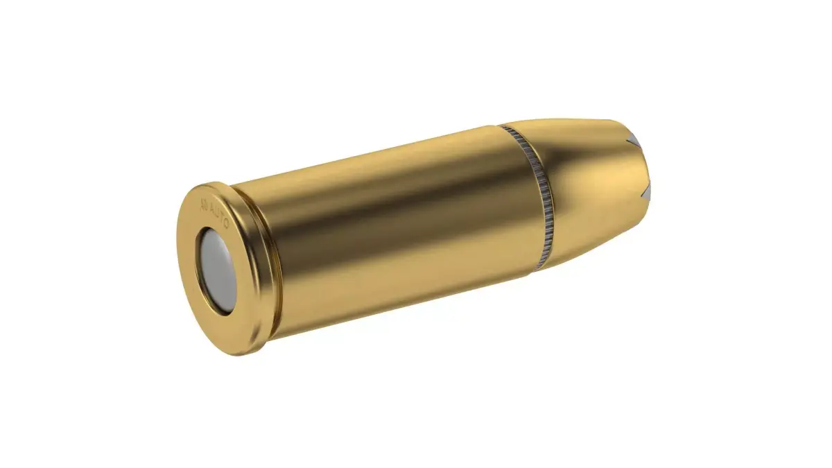 Bullet 40 AUTO Low-poly 3D model