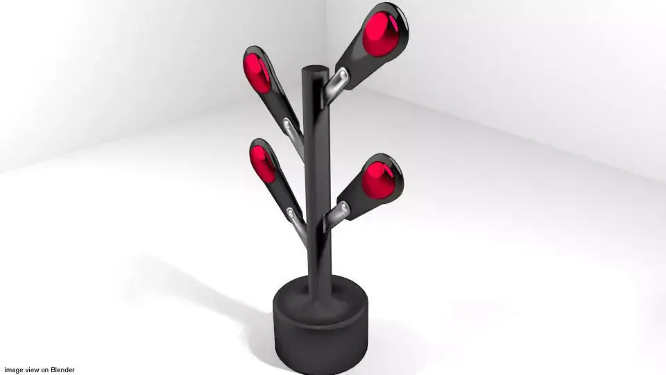 Martial-Art Training Equipment - Punching Target 3D model