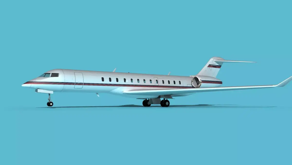Bombardier Global 7000 V01 3D model