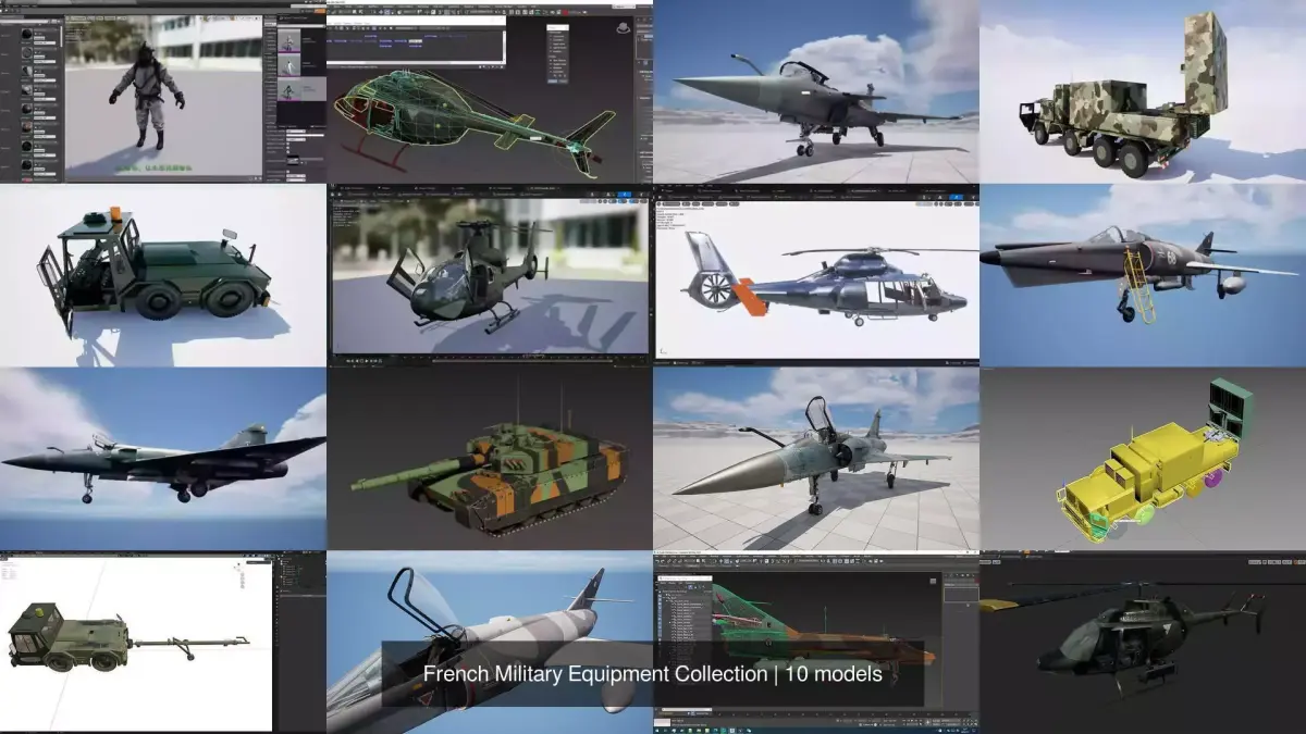 French Military Equipment Collection 