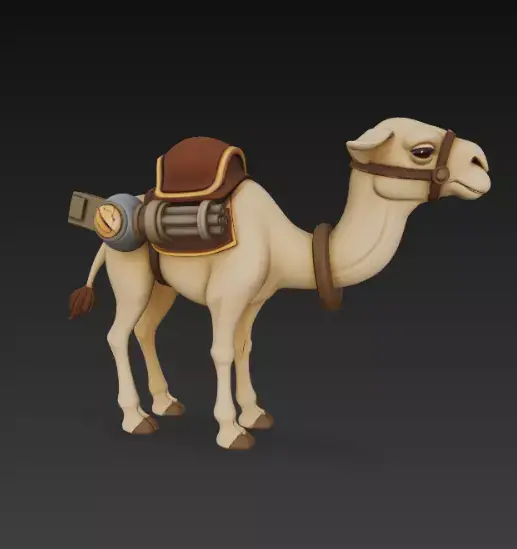 Metal Slug Camel 3D print model