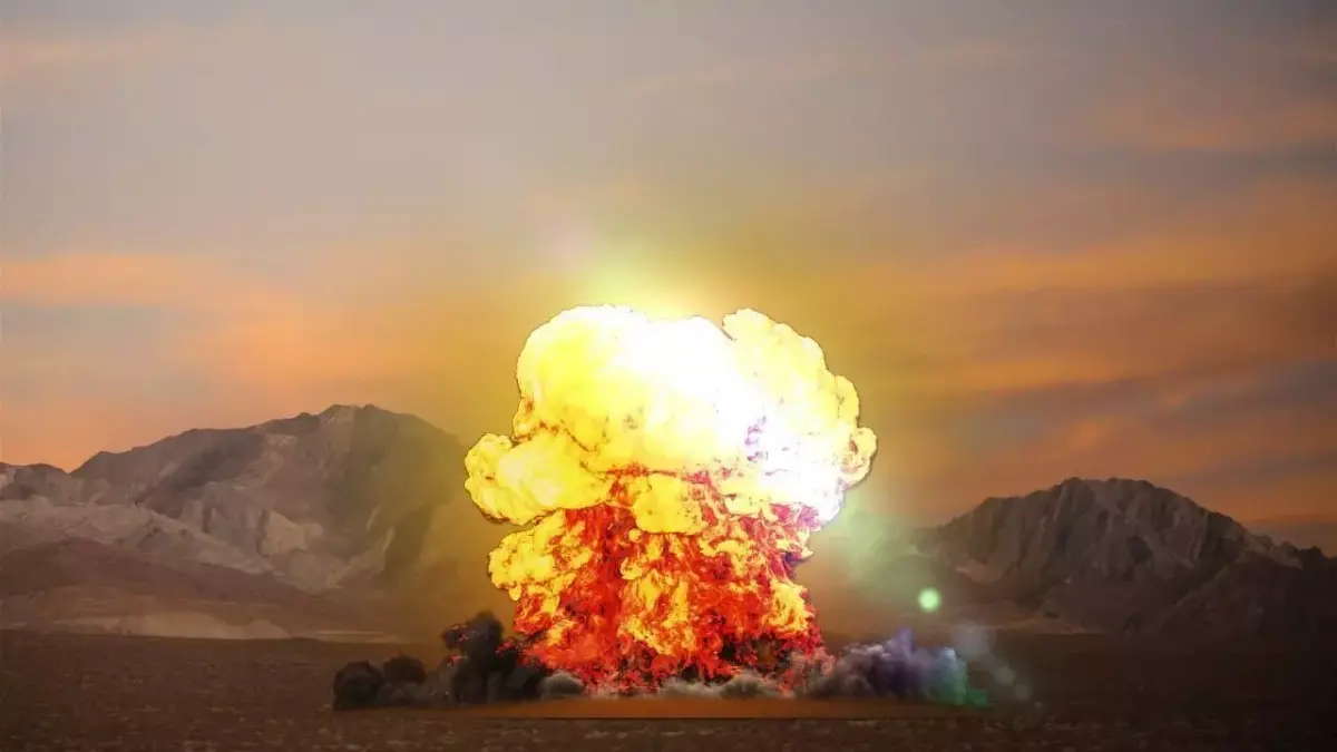 FumeFx Heavy Explosion Element Asset File for 3d studio Max Low-poly 3D model