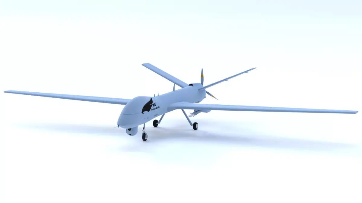 CHENGDU - CAIG Wing Loong II - PTERODACTY II - Low-poly 3D model