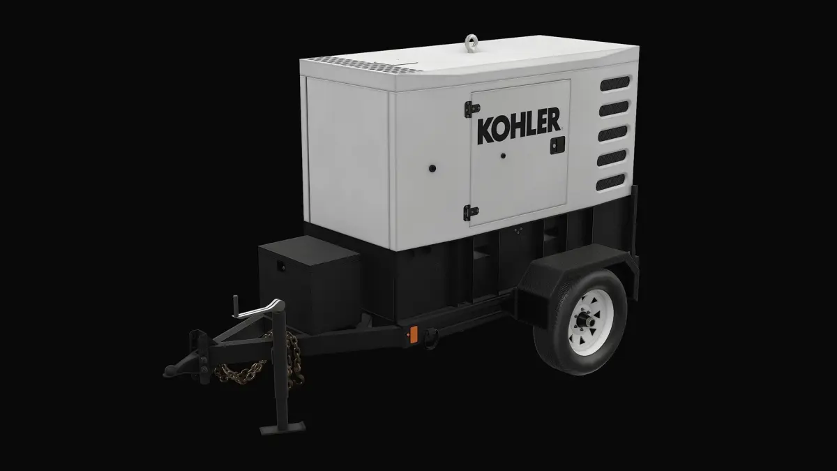 Kohler Industrial Mobile Generator 3D model