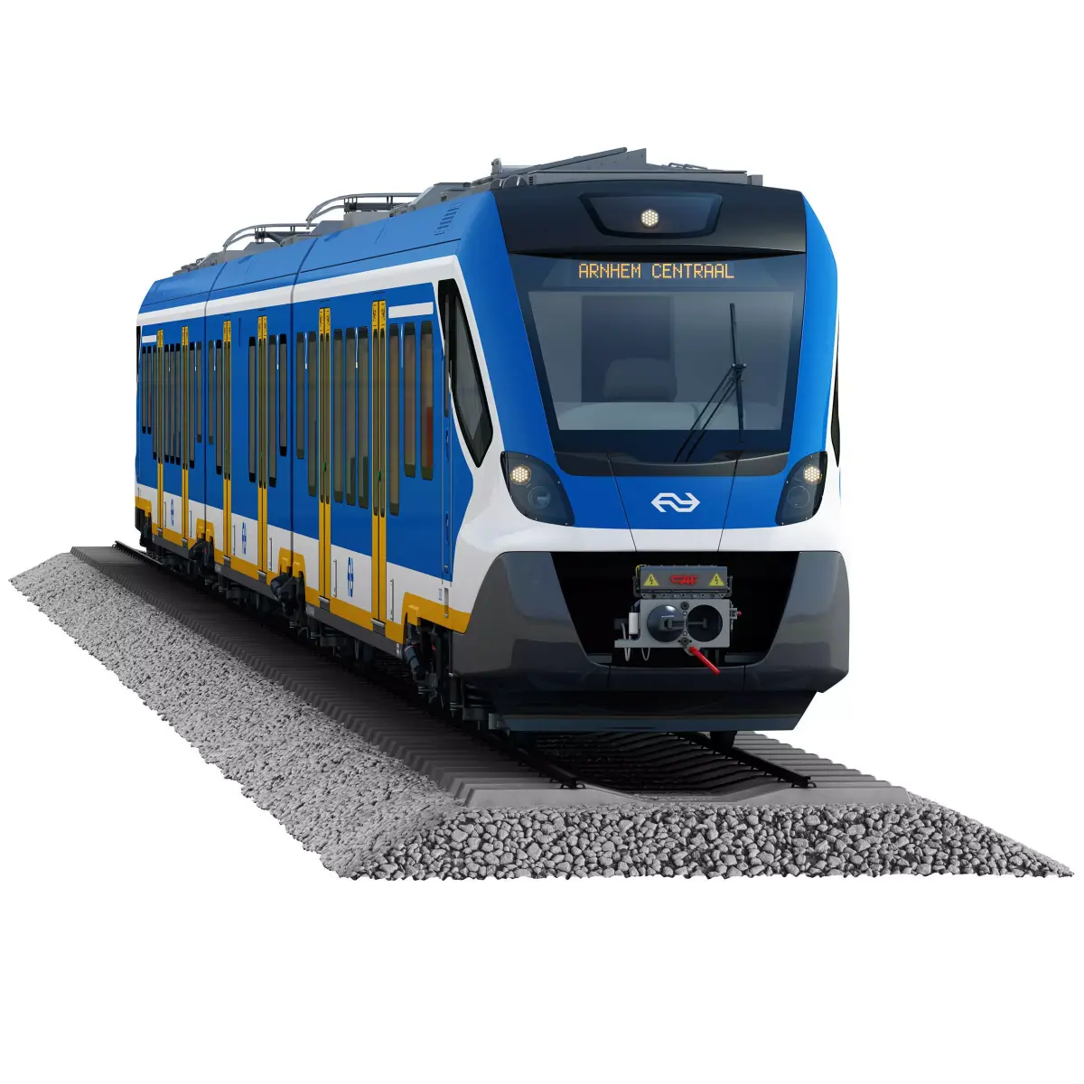 CAF Civity NS Sprinter Nieuwe Generatie 3D model