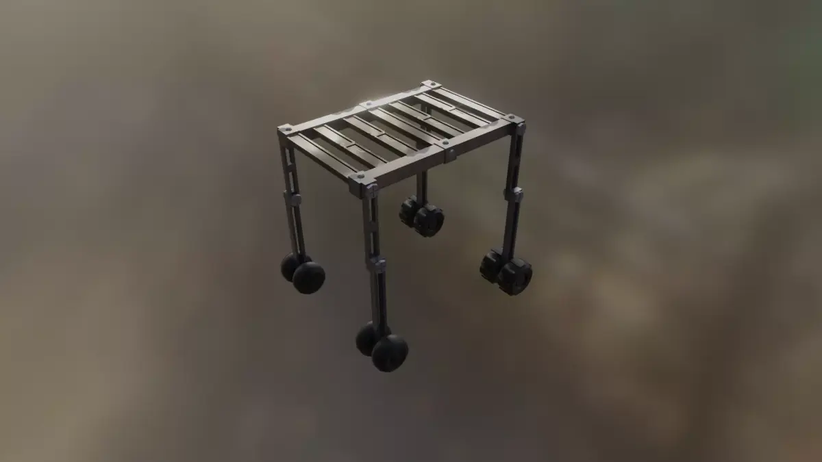 MECHANICAL ROBOT Low-poly 3D model