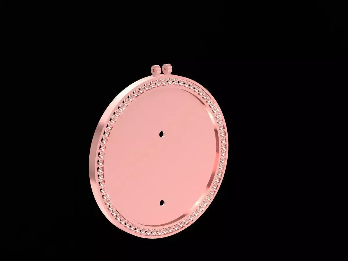 horse ring fix hole 3D print model