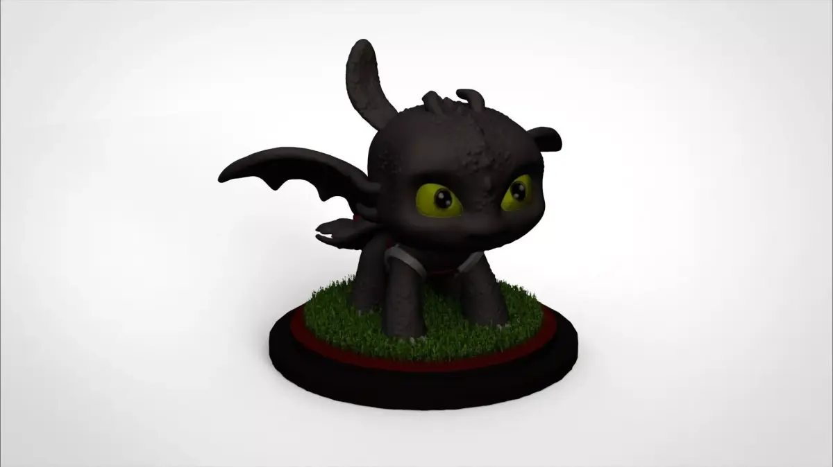 Toothless Pop  Funko 3D print model