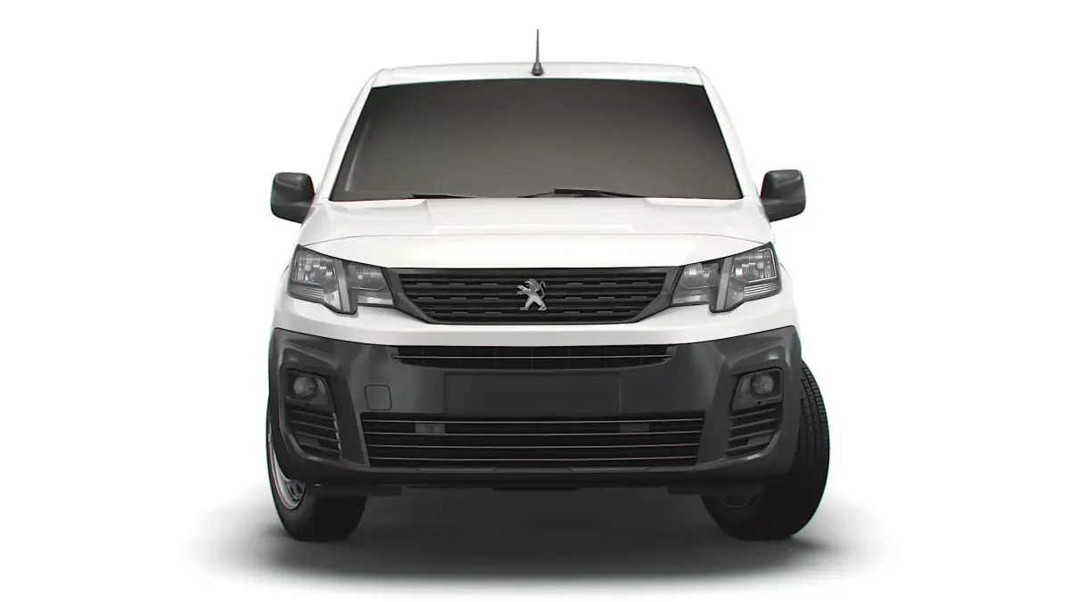 Peugeot Partner Van LWB 2021 3D model