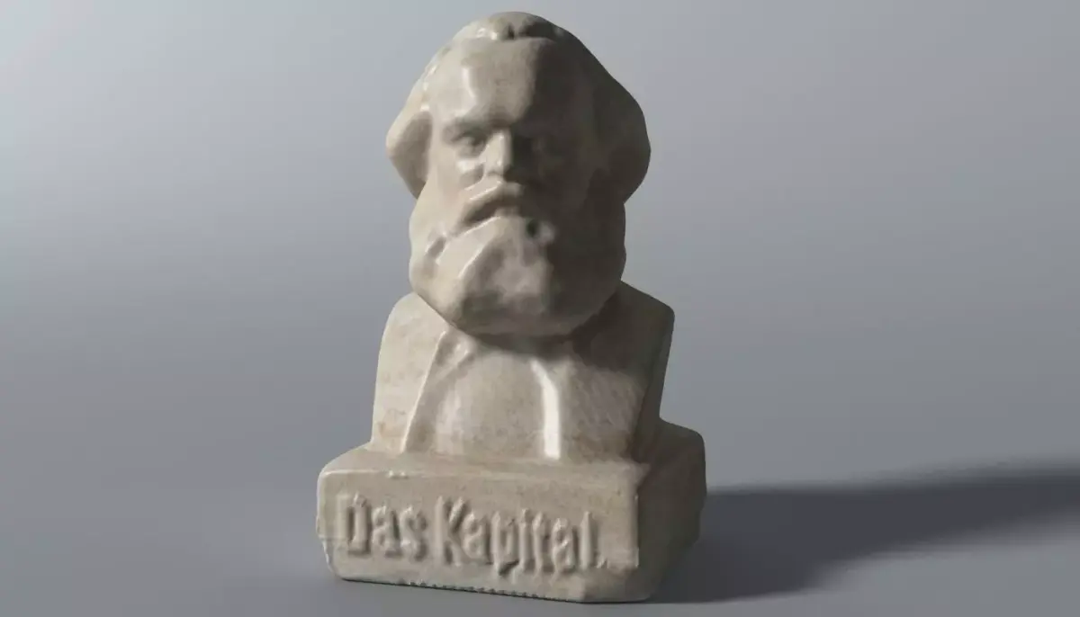 Karl Marx Bust 3D model