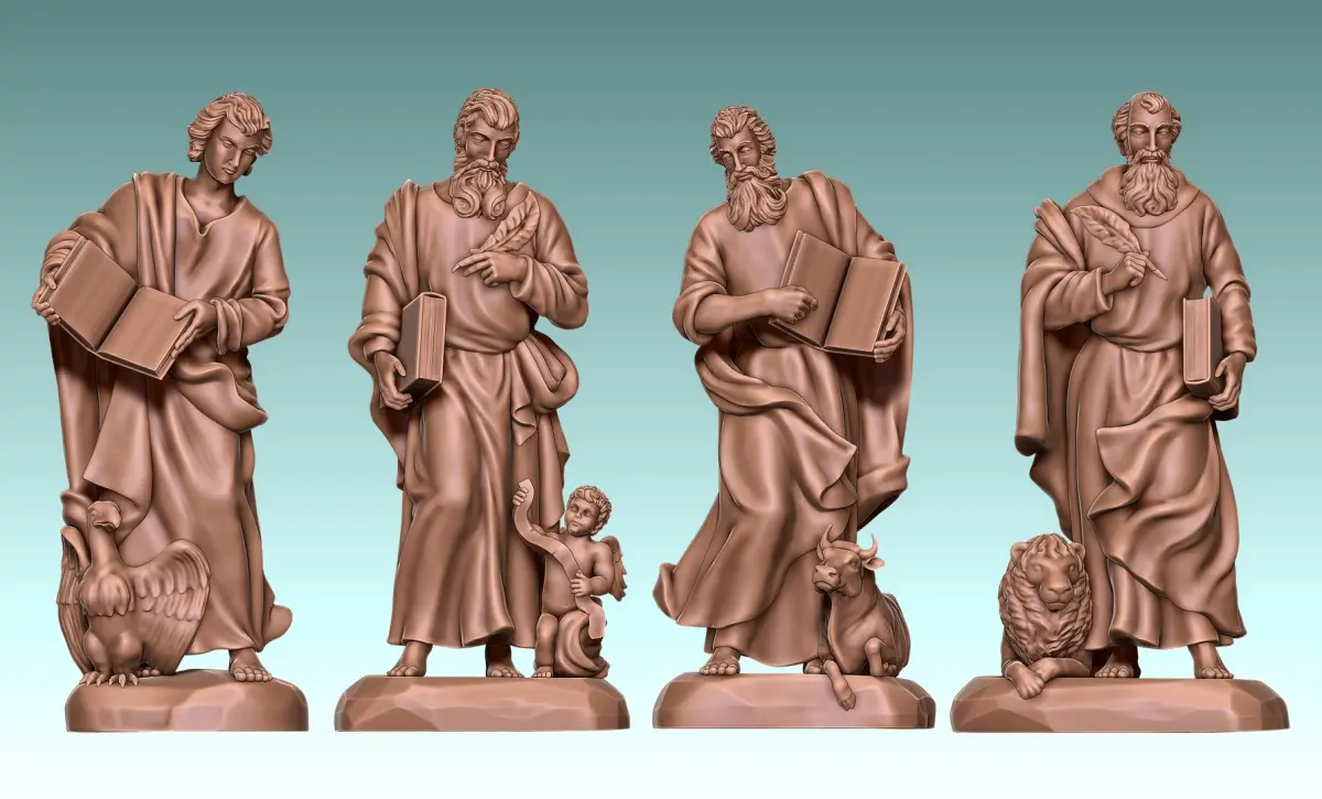 The Four Evangelist 3D model