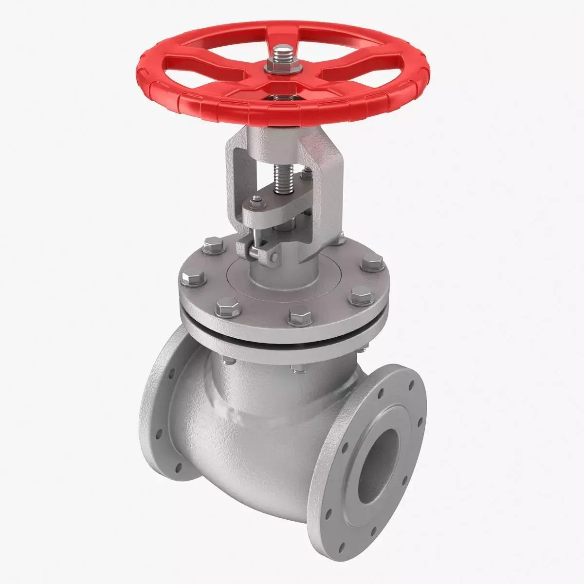 Gate Valve Low-poly 3D model purchase