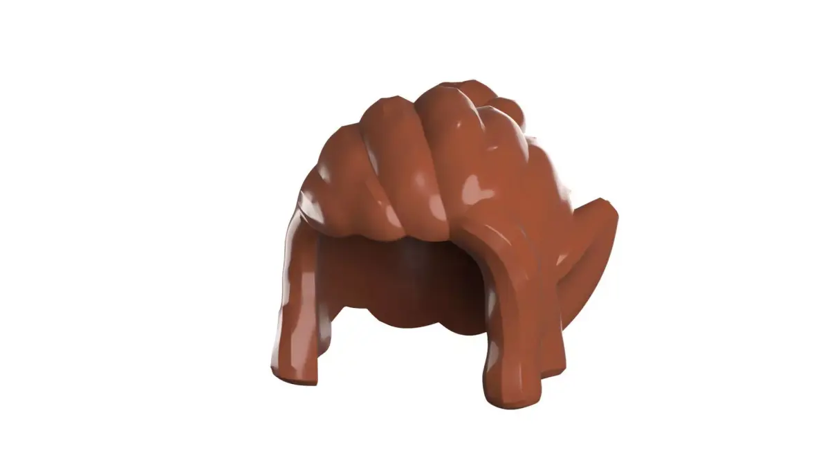 Custom3Dprint Minifigure Accessory - Minifigure Hair S2 - 132 3D print model