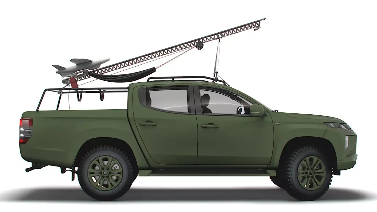 Mitsubishi L200 RAM II UAV 2023 3D model