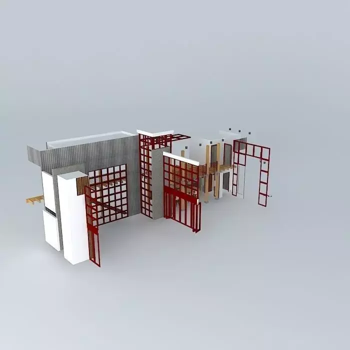 Industrial part Free 3D model