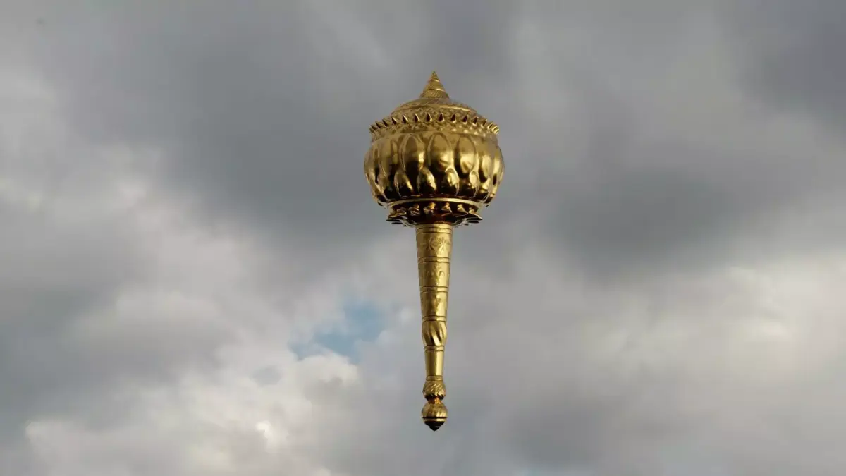 Legendary Weapon of the Gods Mace Hanuman Gada 3D Model 3D model