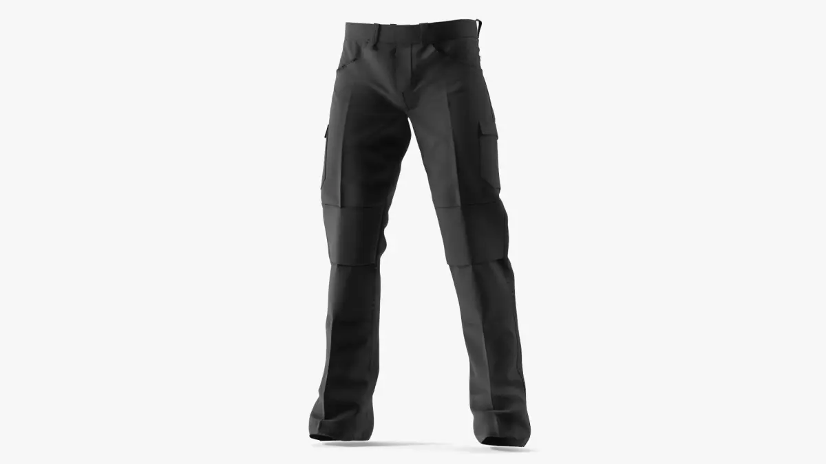 Bulwark iQ Series Men Lightweight FR Pant 3D model