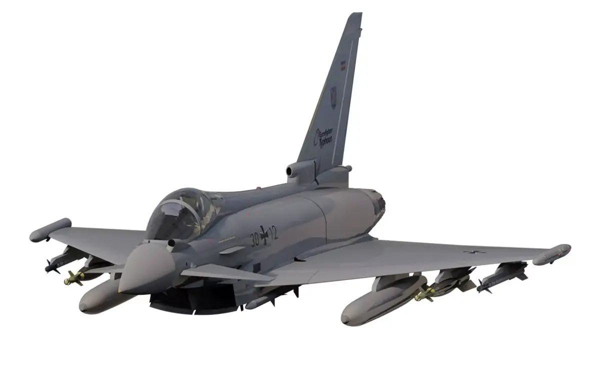 Eurofighter Typhoon 3D model order