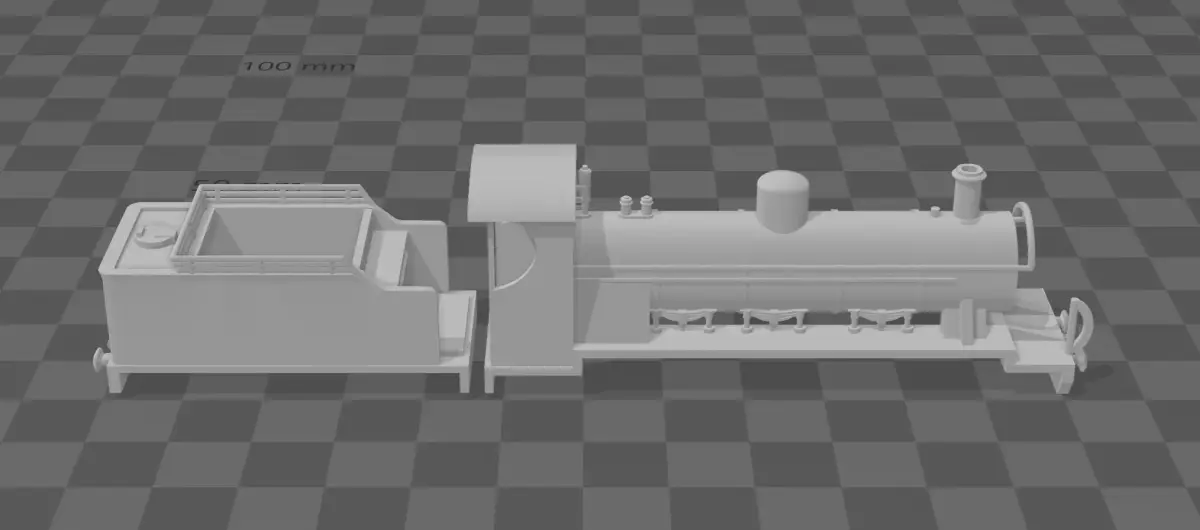 OOz Scale Northern Rock aka Jock 3D print model