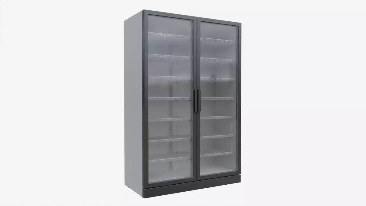 Beverage Cooler Big Double 01 3D model