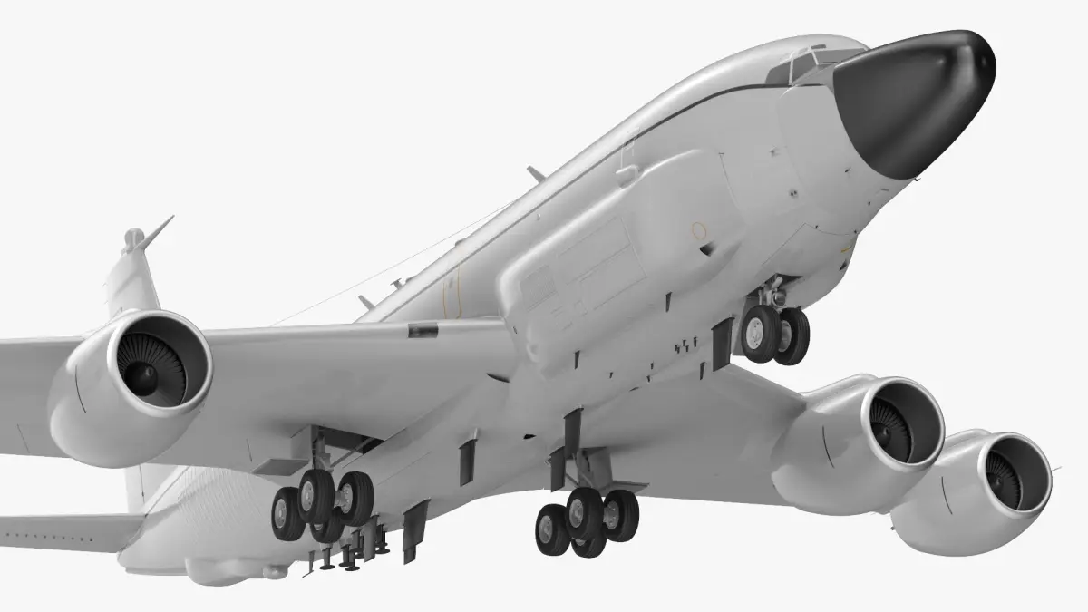 Boeing RC-135 Large Reconnaissance Aircraft  purchase 3D model