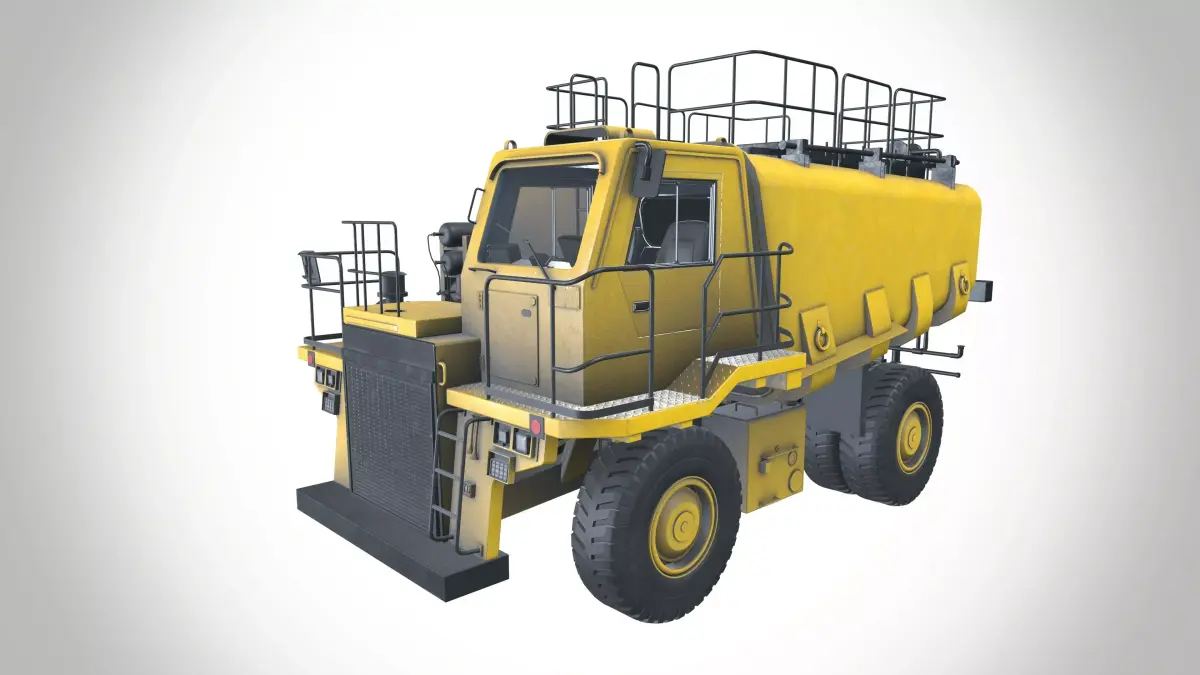 Water Tank Opencast Mines 3D model
