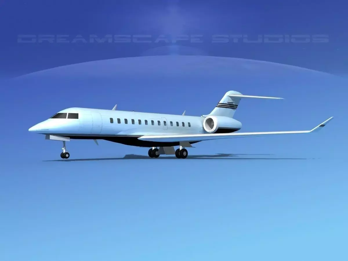 Bombardier Global Express 6000 V14 3D model