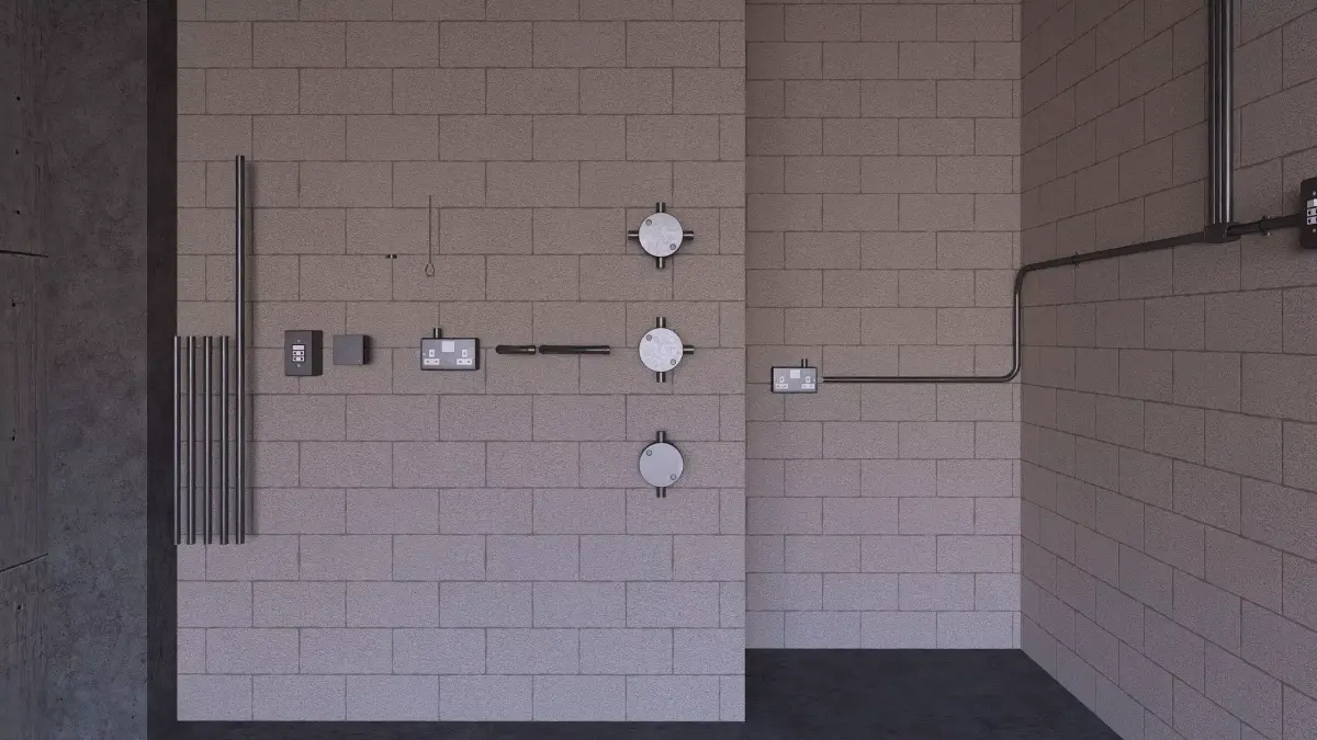Electrical Conduit and Fittings 3D model
