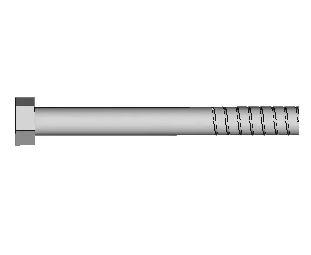 m6x55 screw 3D print model