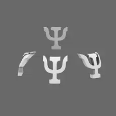 Psi-Clops Knight Shoulder Symbols 3D print model
