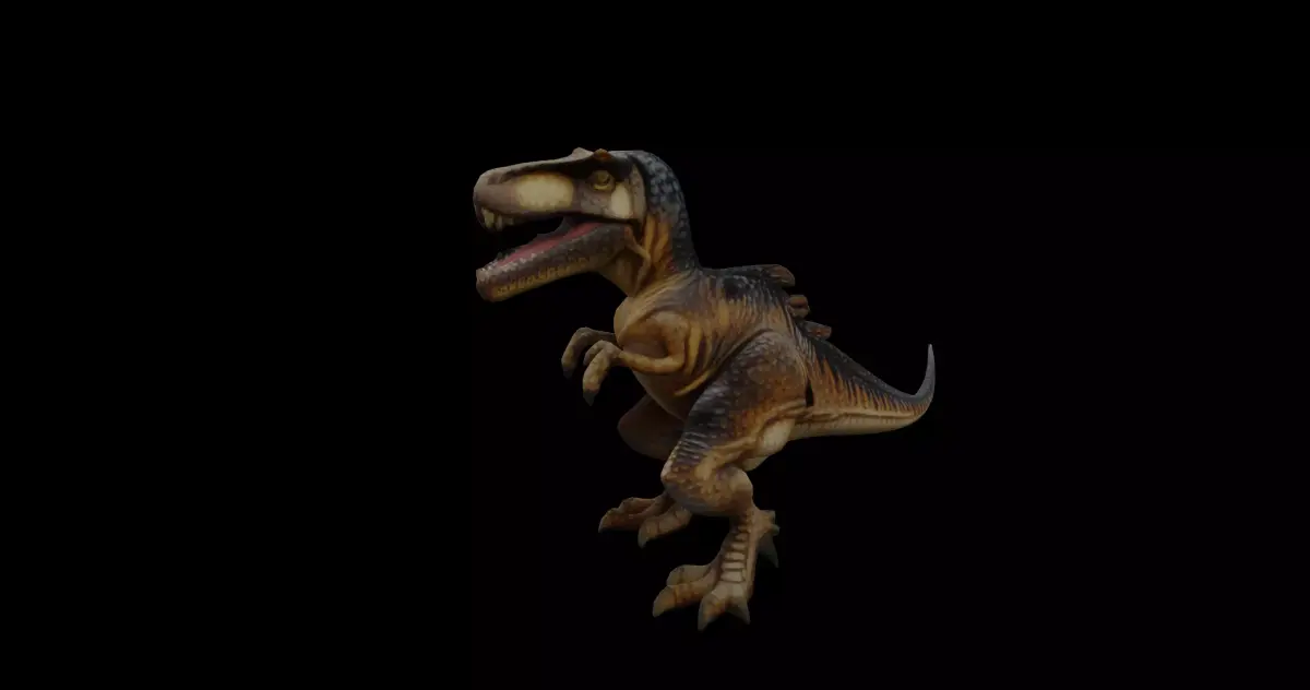 Realistic 3D Tyrannosaurus Rex Model   3D model