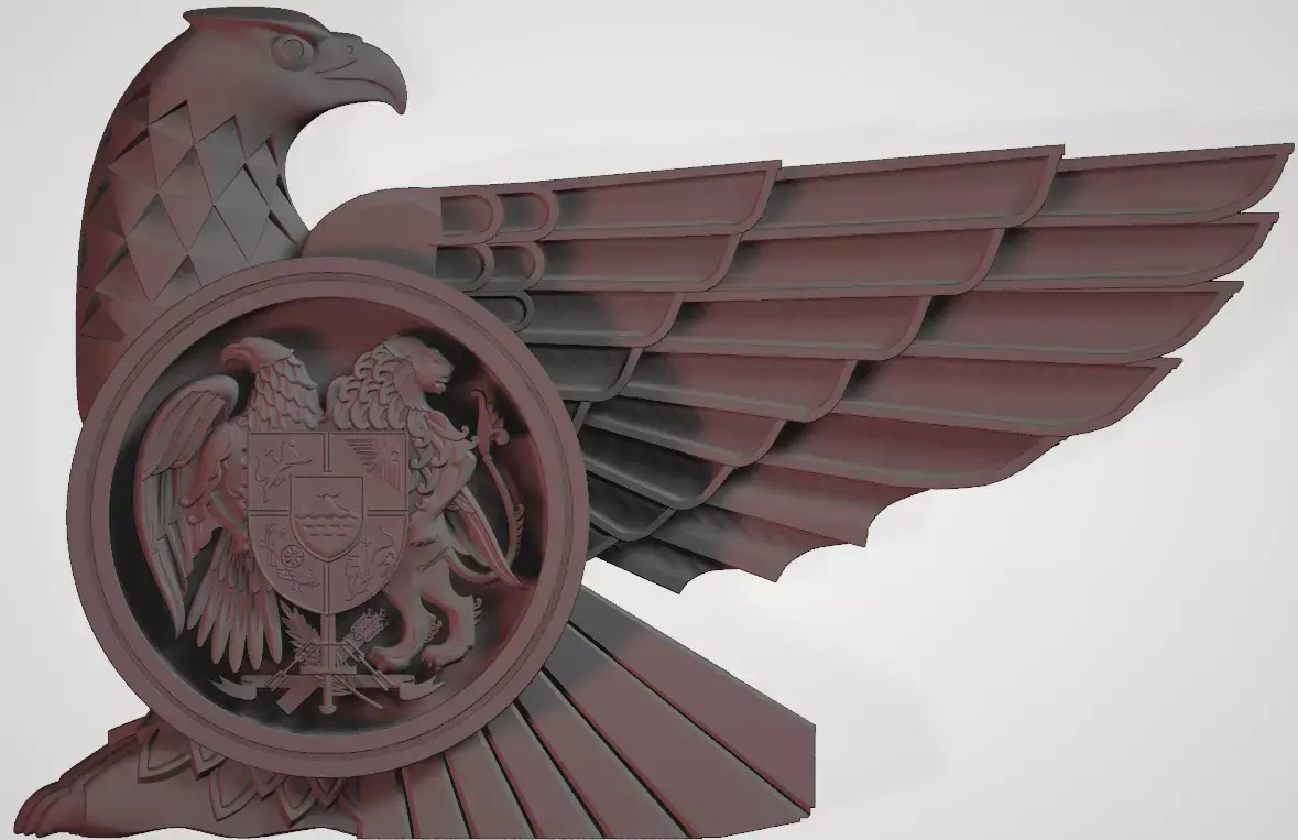 Eagle  Armenia  3D model