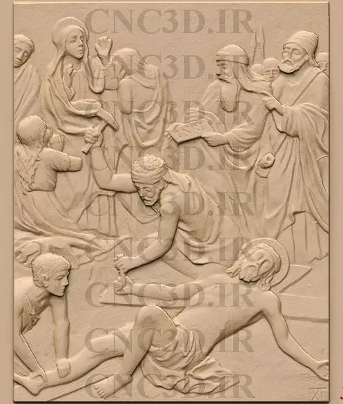 The crucifixion of Jesus Christ- Part 3 3D print model