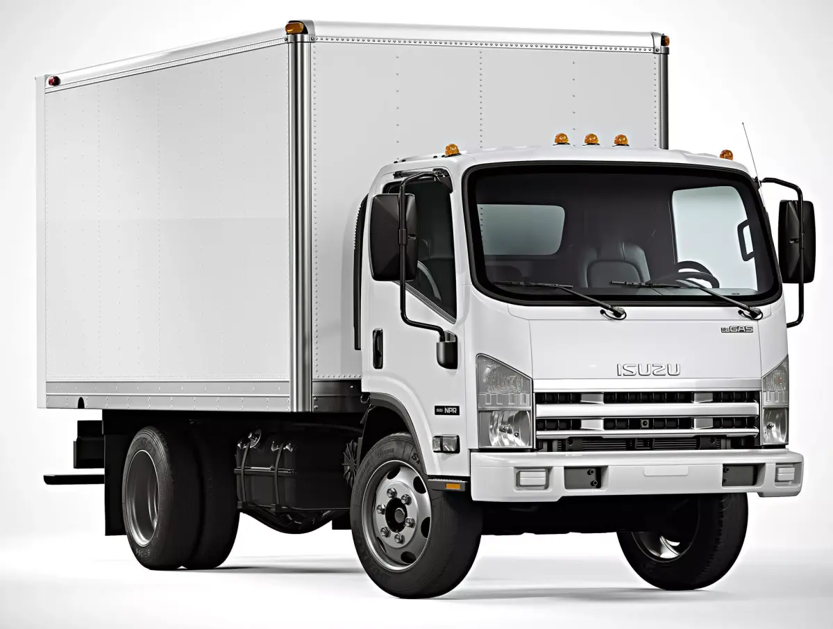 2020 Isuzu NPR Gas 3D model