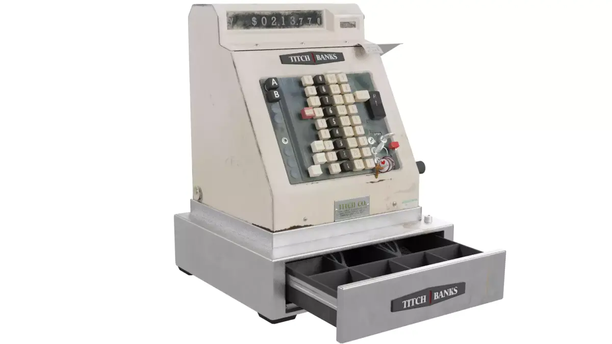 Cash Register 3D model