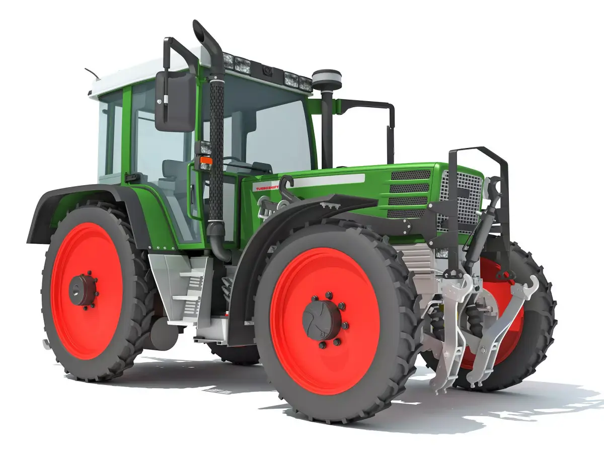 Tractor 3D model 16
