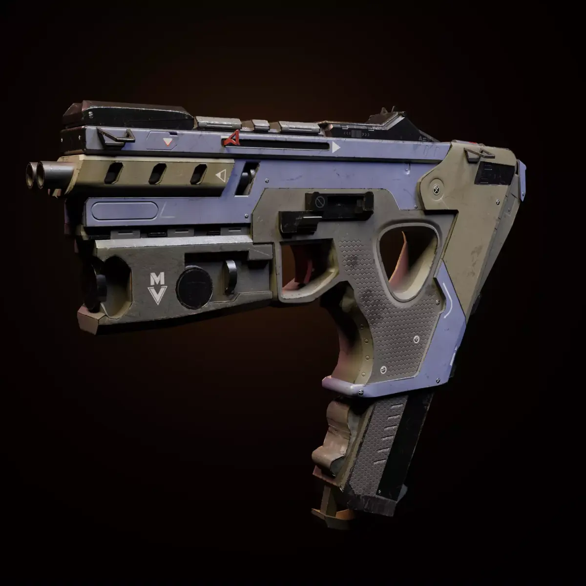  Alternator SMG Free low-poly 3D model