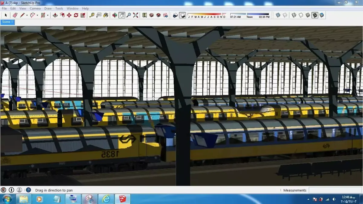 Sketchup Terminal A7 Free 3D model