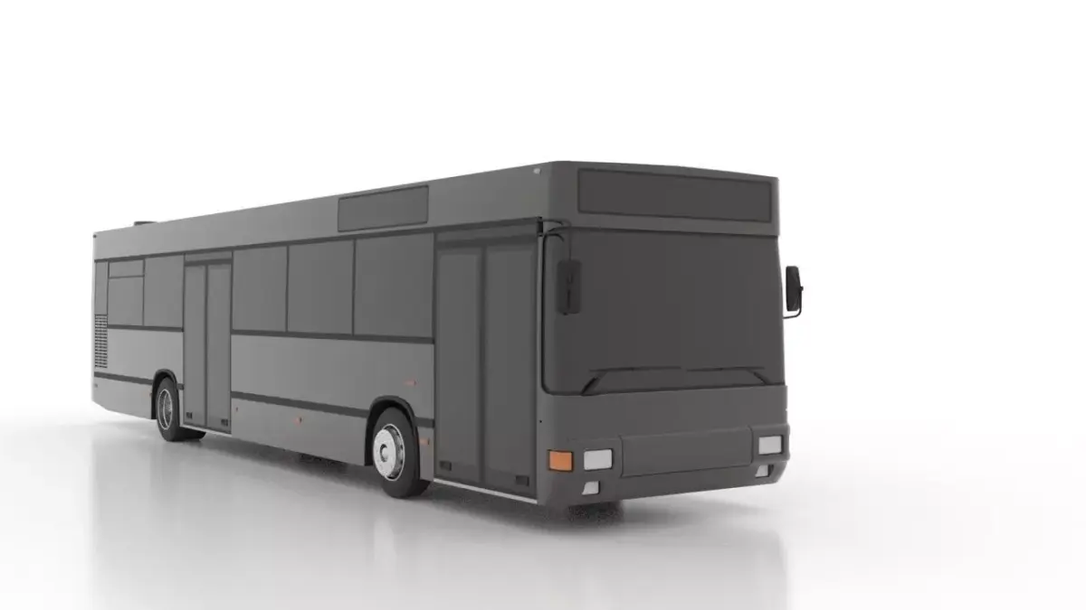 MAN A12 EL252 Low Low-poly 3D model